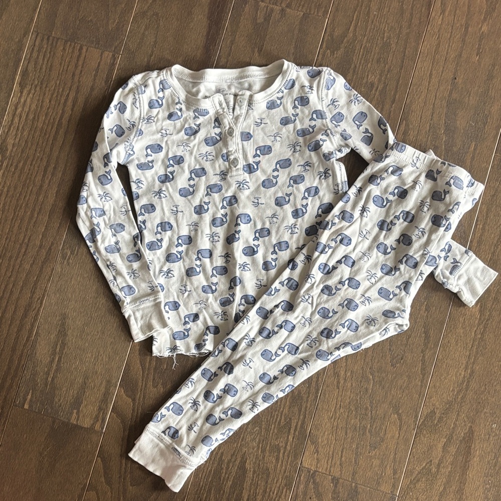 Roberta Roller Rabbit whale print pajamas 6